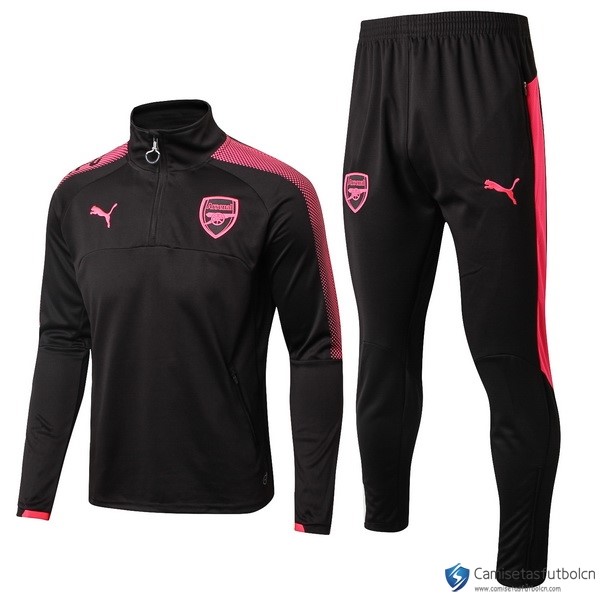 Chandal Arsenal 2017-18 Negro Rojo